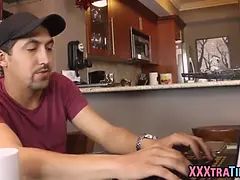 Handbeurt, Hd, Hakken, Monster, Klein, Schreeuwen, Tiener, Tieten likken