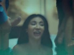 アナル, デカパイ, フェラチオ, 乱交, 異人種間, 淫乱熟女, 赤毛, オッパイの