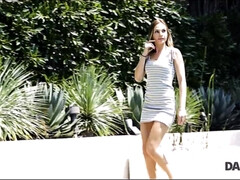 18 ans, Sucer une bite, Hd, Léchez, De plein air, Chatte, Rousse roux, Adolescente