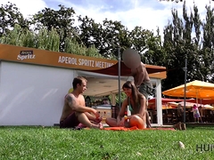 Blasen, Gehörnter ehemann, Tschechisch, Hd, Im freien, Pov, Jungendliche (18+)