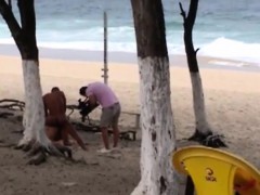 Amateur, Playa, Estilo perrito, Al aire libre, Realidad, Voyeur
