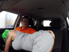 Gros seins, Sucer une bite, Voiture, Doigter, De plein air, Chatte, Étudiant, Mouillée