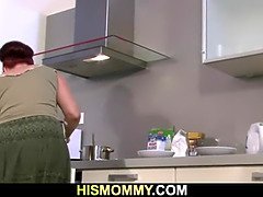 Blond, Omie, Lesbisch, Likken, Rijpe lesbienne, Moeder, Kut duiken, Tiener