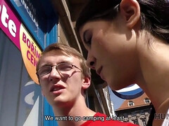 Enthousiasteling, Stel, Tsjechisch, Hd, Geld, Klein, Tiener, Vrouw