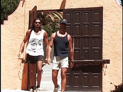 Brunette brune, Groupe, Poilue, Hôtel, Interracial, Fille latino, Lesbienne, Rétro ancien