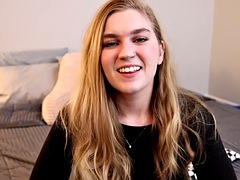 Hot blonde live fuck with toys in cam chat sex show