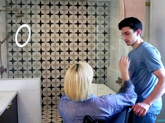 デカパイ, 巨乳な, イく瞬間, 顔射, 淫乱熟女, 母, 濡れ