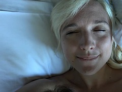 Leie, Blondine, Blasen, Besamung, Freundin, Hardcore, Lecken, Pov