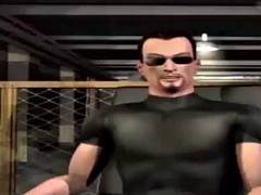 3d, ブロンド, ハードコア