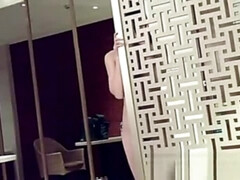 Amateur, Asiático, Chica, Entre bastidores, Japonés