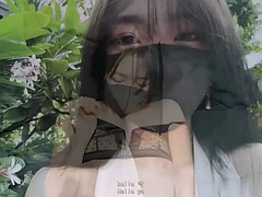 Asiatisch, Schönheit, Japanische massage