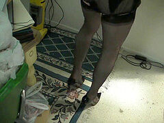 Amateur, Jeunes transsexuelles thaïlandaises, Lingerie, Masturbation, Transsexuelle, Solo, Jarretelles