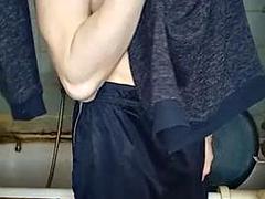 Enthousiasteling, Anaal, Mooi, Vuisten, Gapende, Russisch, Douche, Mager