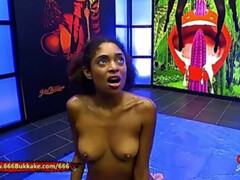 Mamada, Morena, Corridas, Polla, Erótico, Fetiche, Tetas naturales, Trio