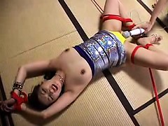 Enthousiasteling, Aziatisch, Bondage discipline sadomasochisme, Fetisj, Tieten likken, Speelgoed