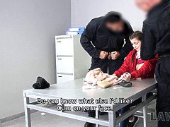 Teen bitch was blasted for her misdeeds