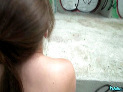 素人, 美女, 茶髪の, イく瞬間, チン, 開帳, アウトドア, 公共