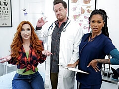 Gros cul, Grosse bite, Gros seins, Sucer une bite, Médecin, Interracial, Mère que j'aimerais baiser, Rousse roux