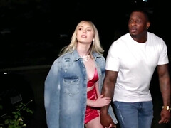 デカチン, フェラチオ, カップル, チン, なめる, オマンコ, 馬乗り, ティーン