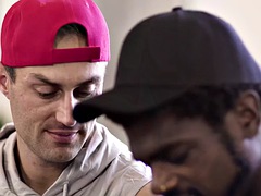 Lécher le cul, Noire, Noir ébène, Fétiche, Homosexuelle, Interracial, Muscle, Jouets