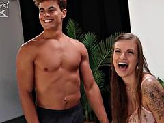 New Exclusive Muscle Stud Carter Smith Joins Hgf to Be Pleased by Kenzie Love