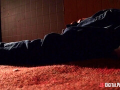 Inked slut Bonnie Rotten gets her eager asshole hammered