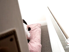 Schönheit, Grosser schwanz, Vollbusig, Schwanz, Hausmädchen, Nylon, Orgasmus, Strümpfe