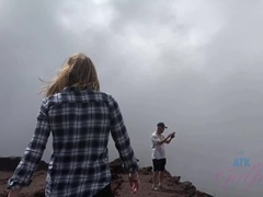 Strand, Bikini, Blondine, Freundin, Behaart, Im freien, Pov, Nass