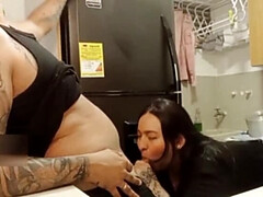 Gorda, Mamada, Gordita, Familia, Gorda, Latina, Hijo, Mojado