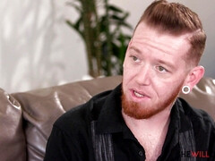 ベッドルーム, フェラチオ, 茶髪の, 浮気者, バック, ヒール, オマンコ, タトゥー