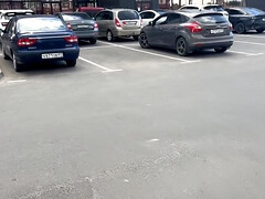 Public Anal Sex. Fucked A Red-haired Bitch In A Shopping Mall Bathroom
