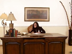 sex in the office first - Eva angelina