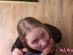 Gros cul, Blonde, Rondelette, Queue, Allemand, Seins naturels, Pov, Adolescente