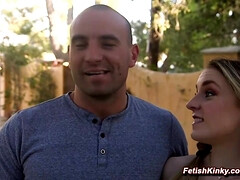 Arsch, Sadomasochismus, Blasen, Paar, Würgen, Hd, Milf, Sklave