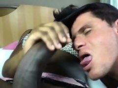 Noire, Sucer une bite, Noir ébène, Hd, Transsexuelle