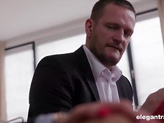 Kont, Mooi, Blond, Rondborstig, Oudere vrouw, Likken, Moeder die ik wil neuken, Kut duiken