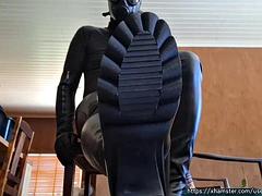 Leie, Grosser schwanz, Stiefel, Crossdresser, Füsse, Fetisch, Masturbation, Pov