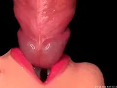 CLOSE UP: BEST MOUTH For Your CUMSHOTS! HOTTEST CUM MOUTH COMPILATION! MILKING - FORESKIN - CONDOM!