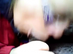 Amateur, Mamada, Interracial, Maduro, Al aire libre