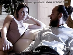 Baby sitter, Tromperie, Petite femme, Chatte, Cheveux courts, Espagnole, Tabou, Adolescente