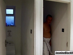 Grosser schwanz, Grosse titten, Schwarz, Vollbusig, Europäisch, Lingerie, Milf, Flotter dreier