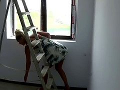 Kont, Blond, Pijpbeurt, Sperma in mond, Moeder die ik wil neuken, Moeder, Kut duiken, Stiefmoeder