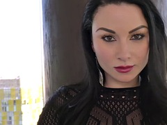 Hot and wild babe anal fucked by black cock while riding her