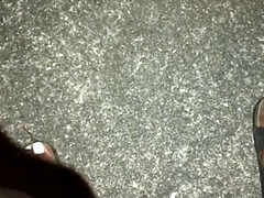 Negro, Atrapados, Ébano, Masturbación, Al aire libre, Pov, Transexual, Solo