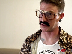 美女, デカ尻, デカパイ, フェラチオ, 茶髪の, イマラチオ, ハードコア, パイ刷り