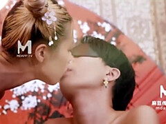 Asiatisch, Hd, Lesbisch, Realität