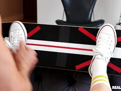 Arsch, Würgen, Natürlichen titten, Piercing, Rau, Socken, Tätowierung, Titten