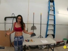 Xaya Lovelle is a hippie chick that will fuck to get her car fixed