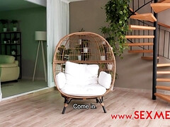 Grote mammen, Rondborstig, Hondjeshouding, Man, Latijnse vrouw, Roodharige vrouw, Geschoren, Tieten likken