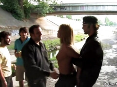 Amateur, Sadomasoquismo, Rubia, Tetona, Clásico, Hd, Al aire libre, Público